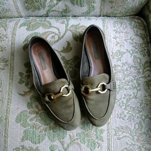 Green Louise et Cie loafers